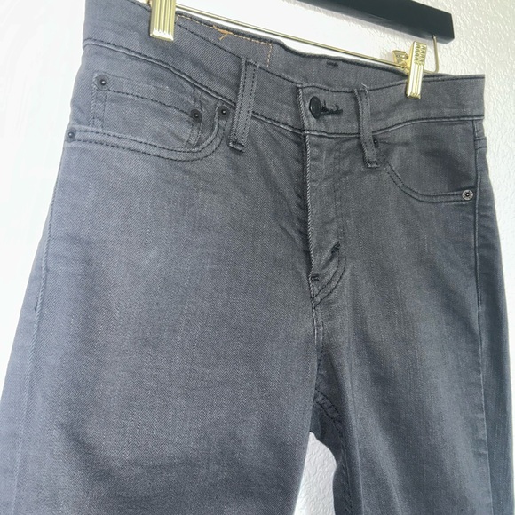 Levi's Men's 511 Slim Fit Jeans Stretch Dark Charcoal Grey 28W X 30L - Picture 5 of 14